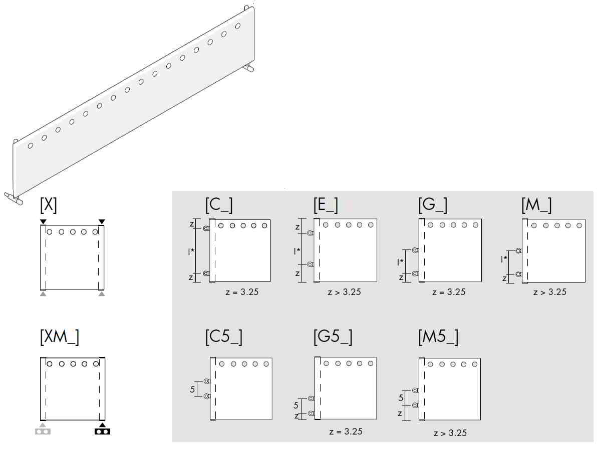 Antrax Design-Heizkrper FLAT O - Alle Anschlu-Mglichkeiten