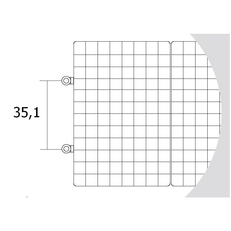 Antrax Design-Heizkrper WAFFLE, Standard-Anschlu