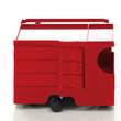 BOBY Rollcontainer Mini B13R, H31.5 cm, rot