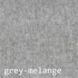 CARMA Plaid Uni Wolle/Kaschmir grey-melange 135x190 cm mit Fransen