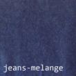 CARMA Plaid Uni Wolle/Kaschmir jeans-melange 135x190 cm mit Fransen