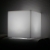 MINI KUBE LED-Leuchtwrfel 20x20x20 cm Indoor wei