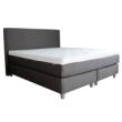 Boxspringbett Modell GAB dark grey