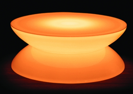LOUNGE Leuchttisch LED PRO Accu Multicolor, m