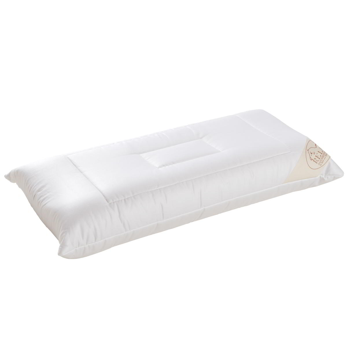 RELAX Kissen Naturlatex, Oberstoff: Baumwollsatin , 40 x 80 cm