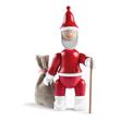 Kay Bojesen Santa Claus Weihnachtsmann, Hhe 20 cm, Buchenholz handbemalt