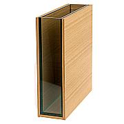 S7 Vase Eiche / Glas S7 Vase Eiche / Glas