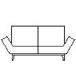 CHIMBA Sofa 2-sitzig Ausstattung nach Kundenwunsch