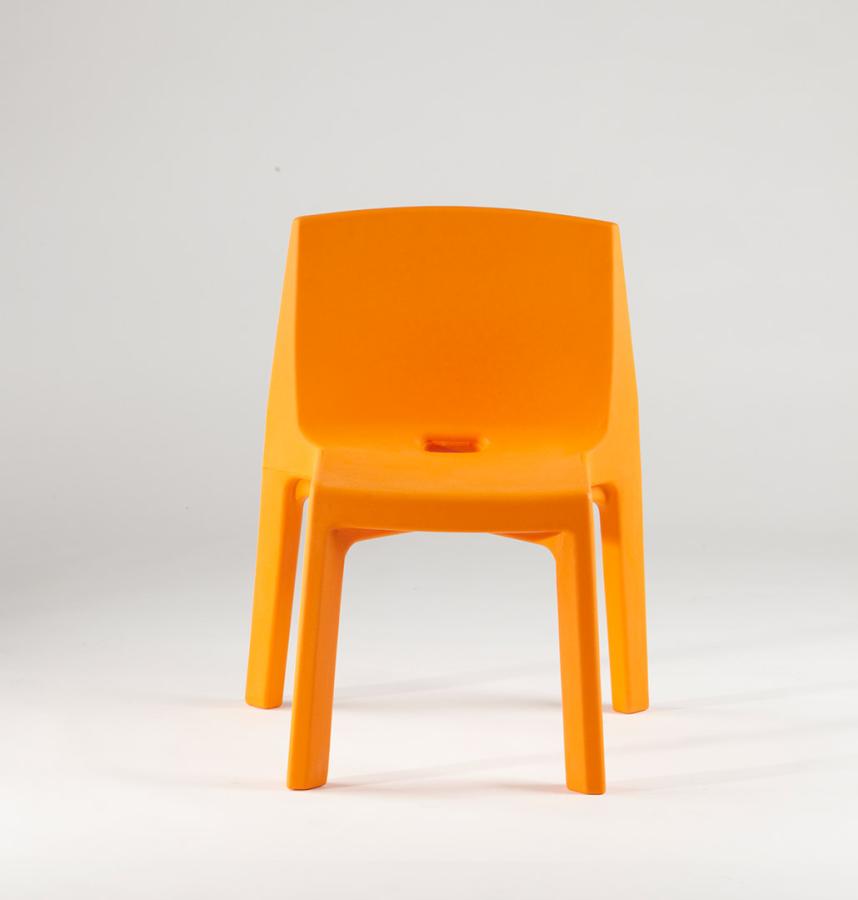 Q4 Stuhl orange in Standard-Farbe von slide