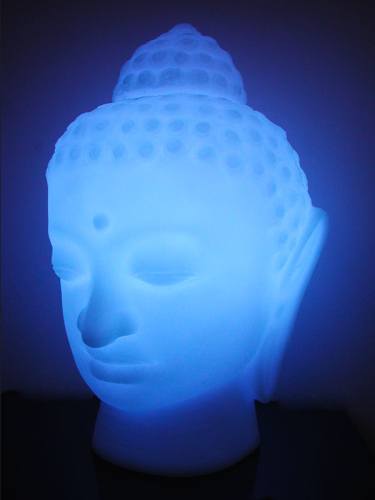BUDDHA Leuchtfigur mit Akku / LED, S