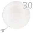 GLOBO Leuchtkugel Indoor matt weiß Ø 30 cm